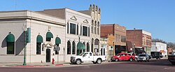 Aurora, Nebraska W side 12 St from L St